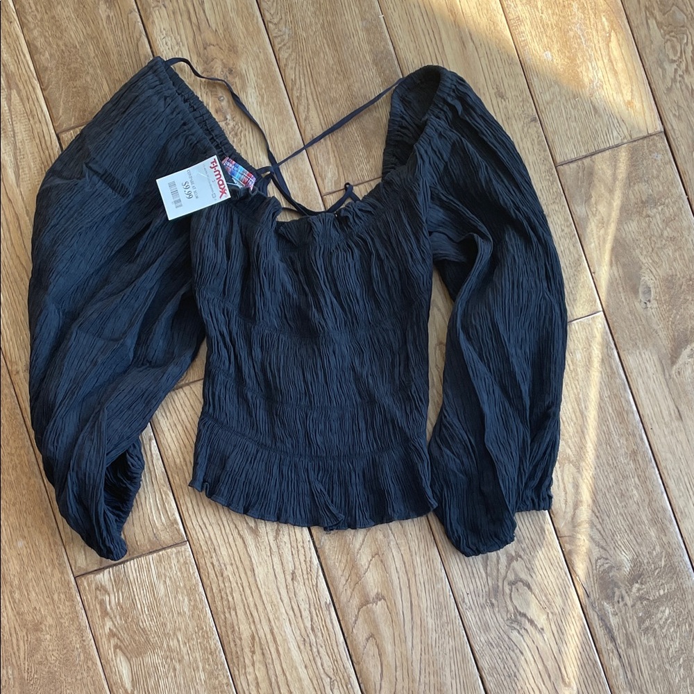 Elegant Black Women's Top